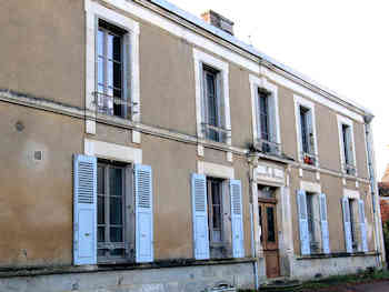 Maison bourgeoise XIXe 7 pièces 200 m² à vendre en village dans l'Yonne (89) proche Saint-Sauveur-en-Puisaye